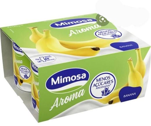 Iogurte mimosa aroma banana