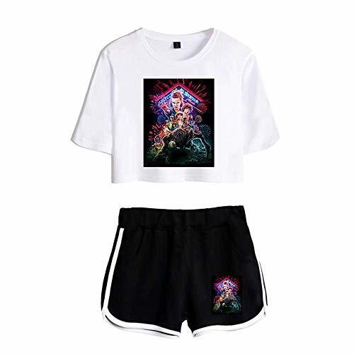 Moda ZIGJOY Stranger Things Season 3 Camiseta Unisex Camiseta Top One Summer Can