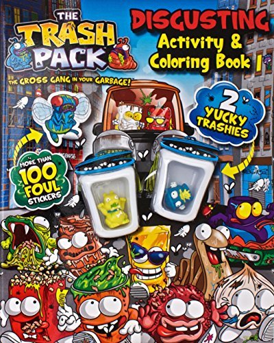 Place Trash Pack Mucky Activity and Coloring