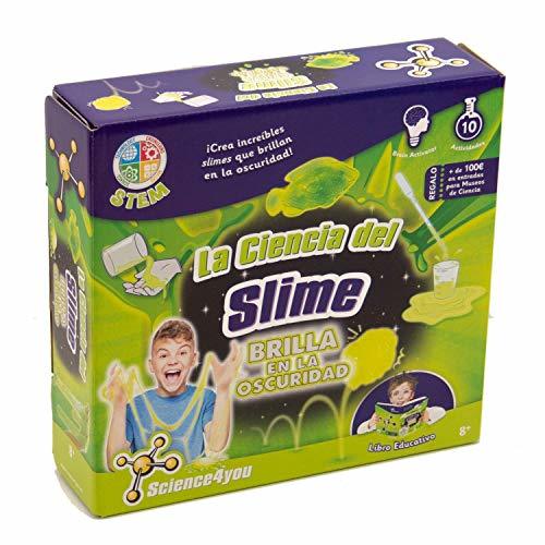 Producto Science4you - La Ciencia del Slime - Brilla en la Oscuridad