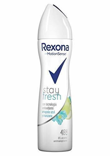 Rexona Stay Fresh Desodorante Antitranspirante Manzana - Pack de 6 x 200
