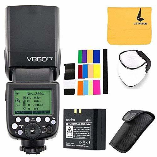 Electronics Godox Ving V860II-S 2.4G TTL Li-on Batería Cámara Flash Speedlite para Sony