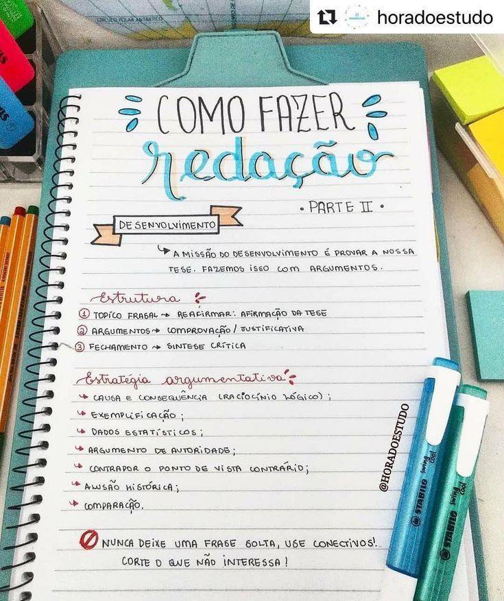Como fazer uma boa REDAÇÃO