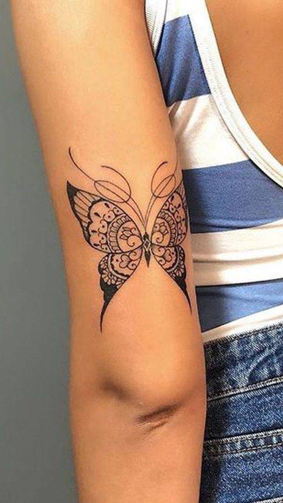 Fashion Tatuagem borboleta 🦋