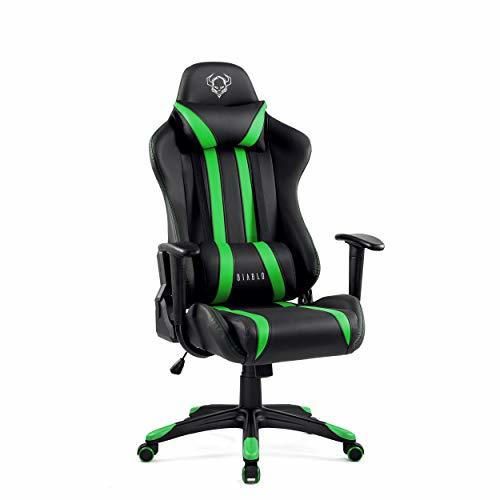 Diablo X-One Gaming Silla de Oficina Diseño Ergonomico Mecanismo de Inclinación Cojin