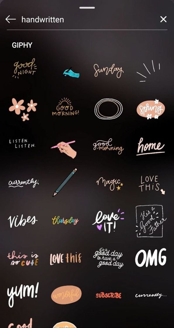 Moda stickers