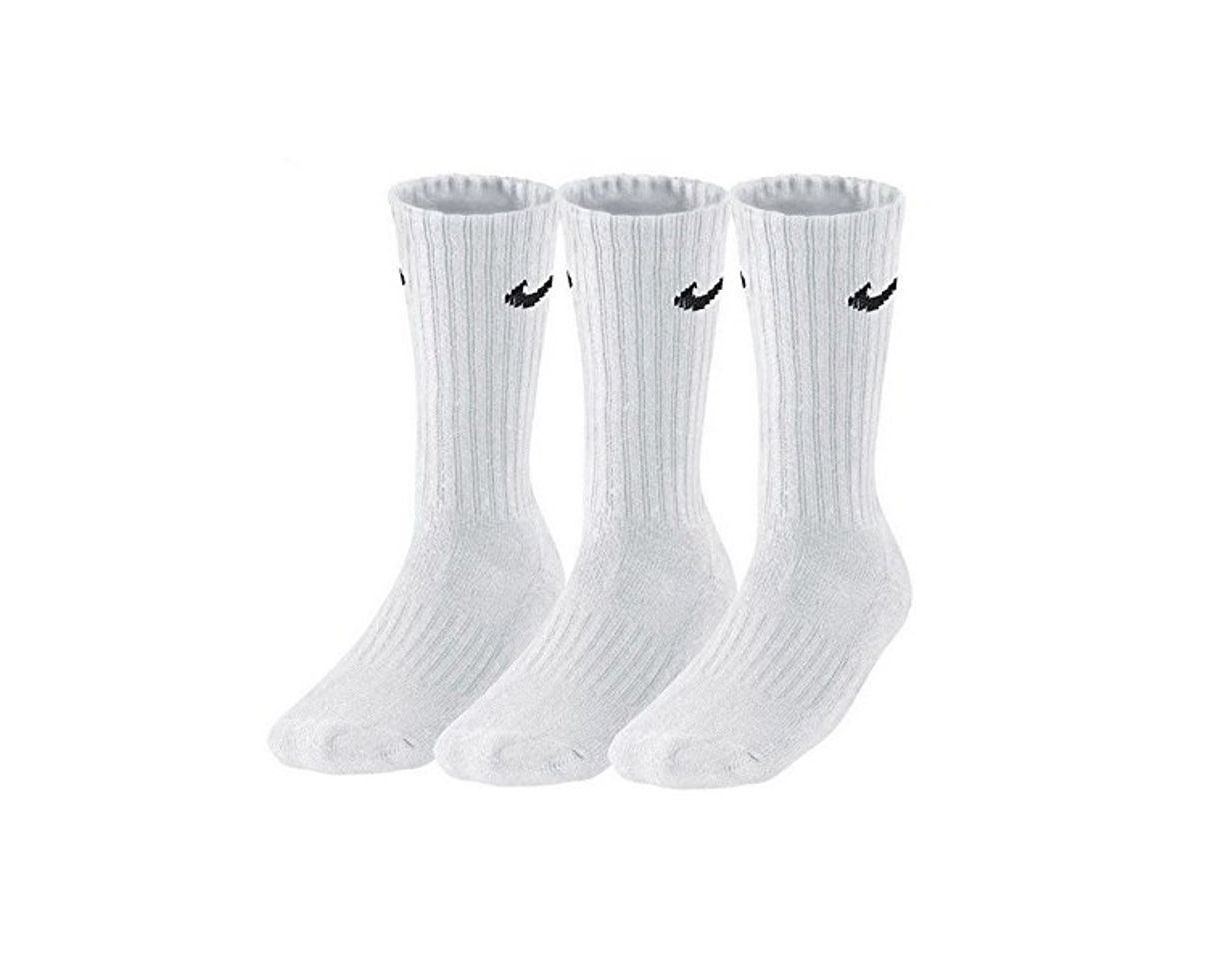 Moda Nike 3Ppk Value Cotton Crew - Calcetines unisex