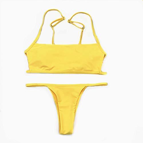 Product HECHEN Sexy Bikini de Rayas de 2 Piezas Tankini Set sin Espalda