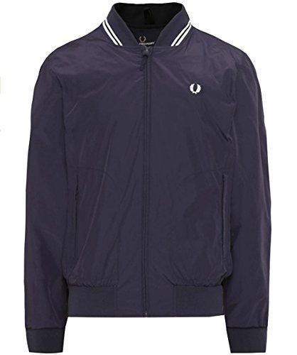 Fred Perry Fp Twin Tipped Bomber Chaqueta, BLU