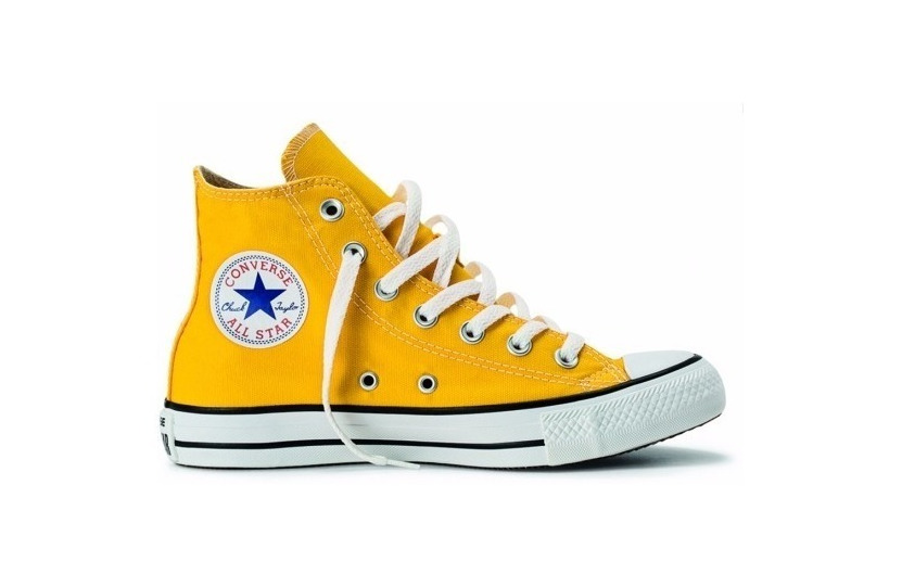 All star bota amarelo