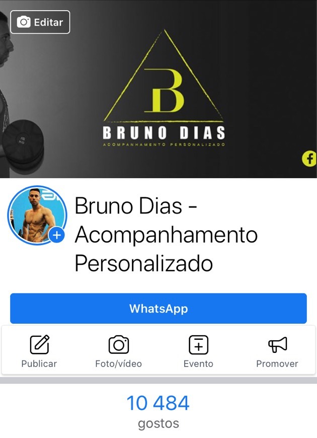 App Bruno Dias acompanhamento personalizado