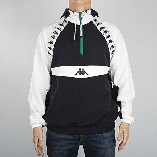 Kappa - Chaqueta - Authentic Bakit - Negro/Blanco