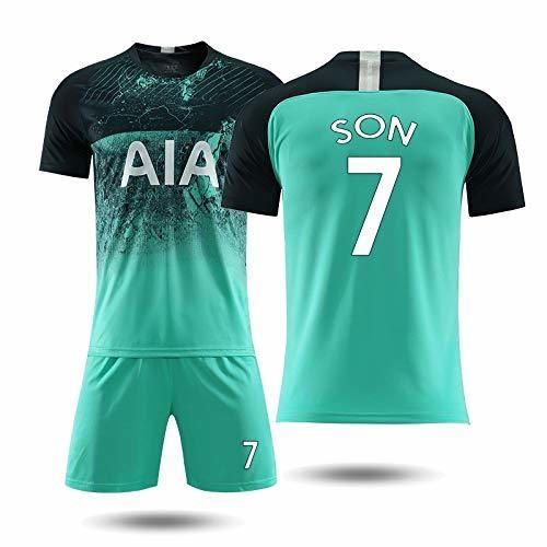 YYHSND Camiseta de Manga Corta Shorts Tottenham Second Away Jersey 18-19 Kane