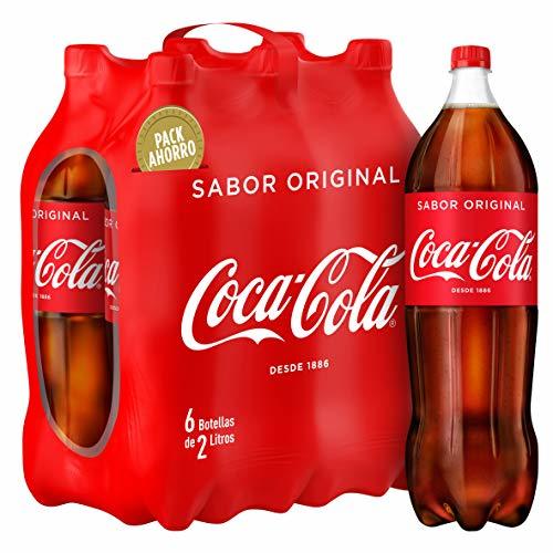 Social Coca-Cola Bebida Refrescante Aromatizada - 6 Botellas x 2000 ml - Total