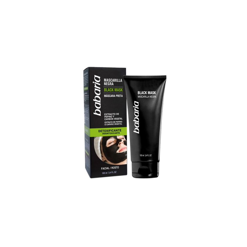 Producto Mascarilla peeling negra.