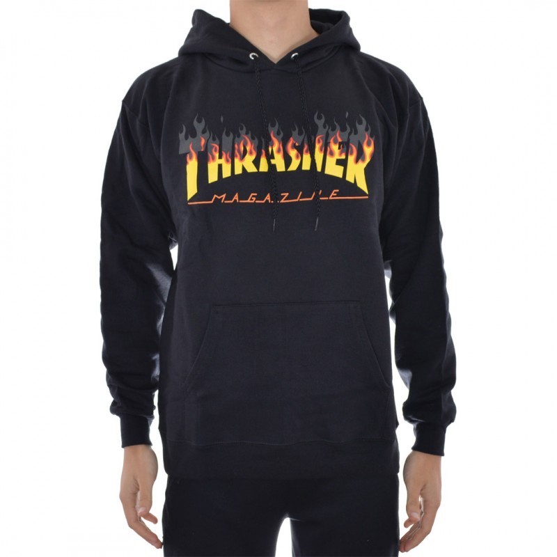 Moda THRASHER FLAME BBQ HOODIE