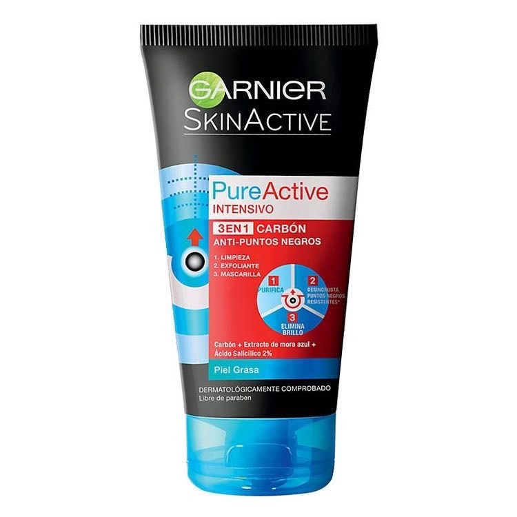 Fashion Máscara pure active intensive 🖤 Garnier 