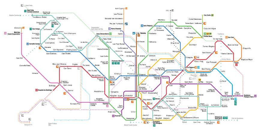 Moda Barcelona Metro, Subway System, Barcelona Underground Guide