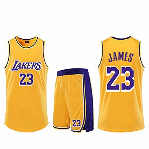 Place LIUJING Camiseta de la NBA James No. 23 Jersey Lakers Kobe Davis