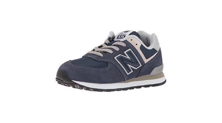 Social New Balance 574v2 Core Lace, Modelo GC574GV, Zapatillas para Niños, Azul