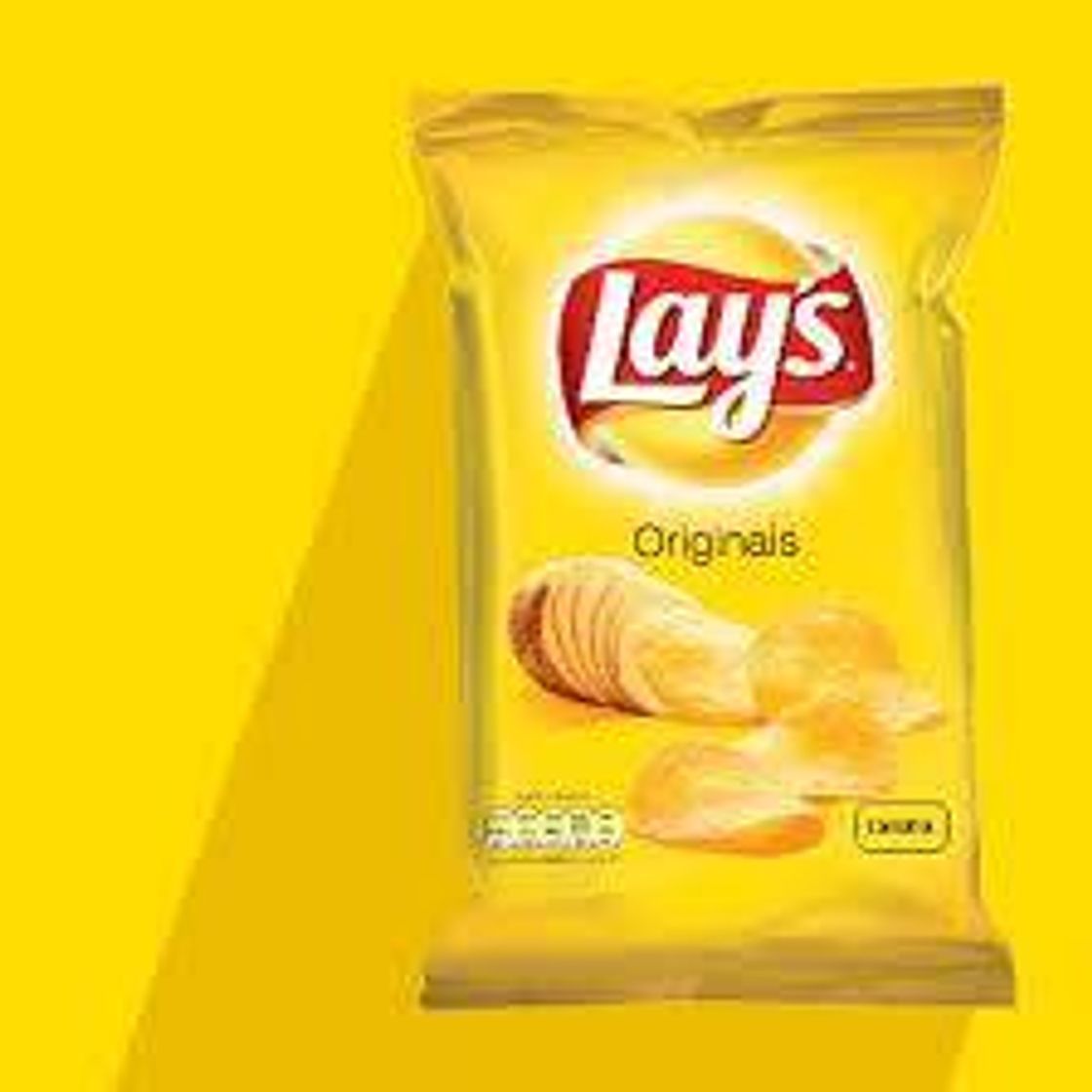 Moda Lays batata frita show de bola 