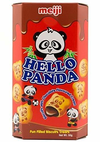 Lugares Meiji Hola Panda Galletas de Chocolate 50gm x 10