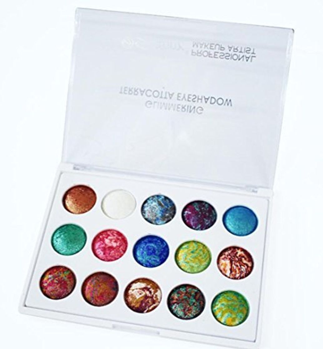 Social Paleta de sombra de ojos de maquillaje al horno 12 colores Paleta