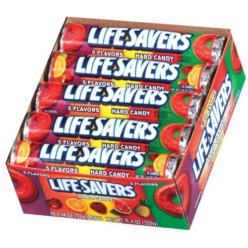 LifeSavers 5 Flavor Candy Roll 20 ct.