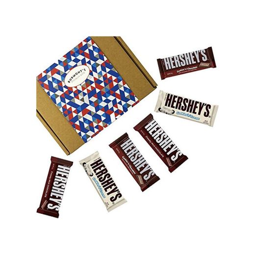 Hershey's Caja De Regalo Selección De Chocolates Americanos - 6 Tabletas -