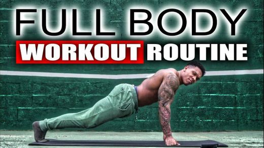 20 Minute Full Body Workout (No equipment)