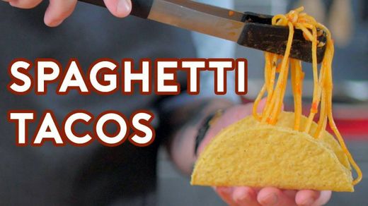 Binging with Babish: Spaghetti Tacos from iCarly 