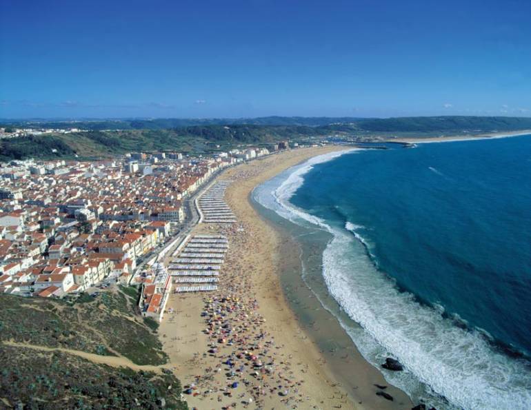 Lugar Nazare Beach