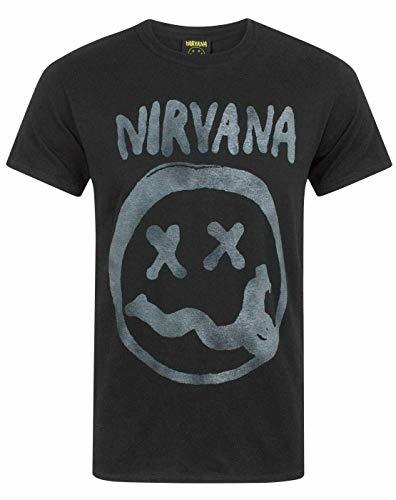 Fashion Nirvana Smiley Logo Men's T-Shirt