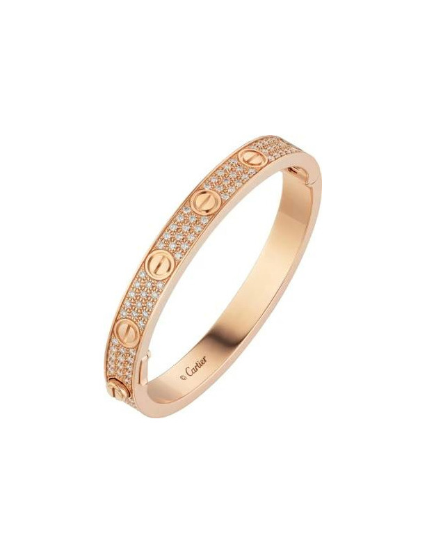 Products Cartier LOVE BRACELET DIAMOND-PAVED pulseira moda

