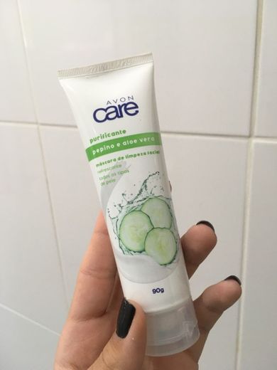 Avon Care Mascara de Limpeza Facial Pepino e Aloe Vera