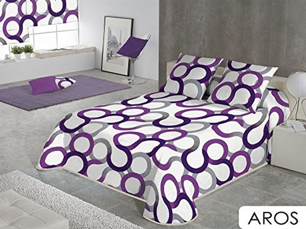 Products Sabanalia - Colcha estampada Aros