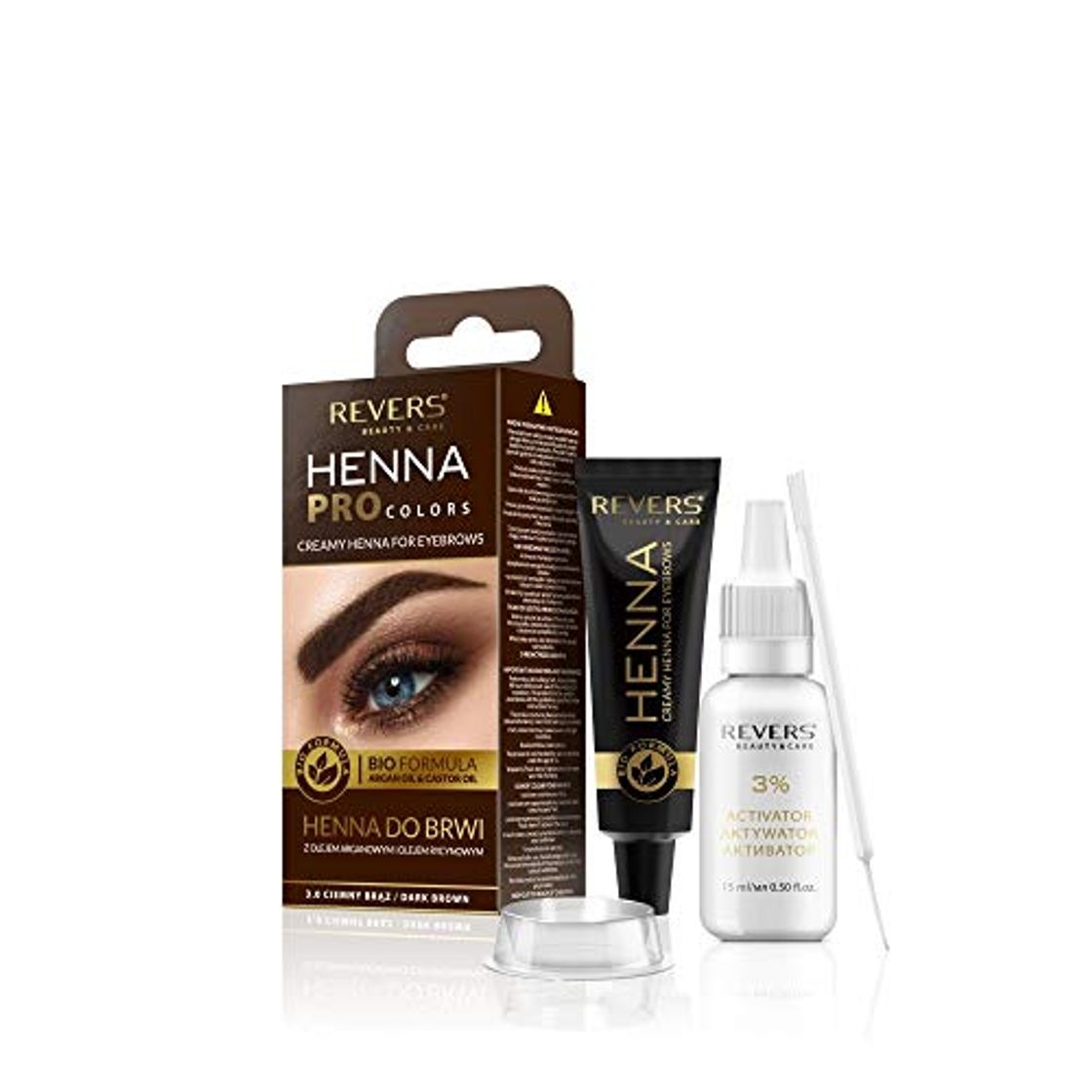 Place Henna para Cejas proclors bio Formula cremiges Henna con arganöl y rizinusöl