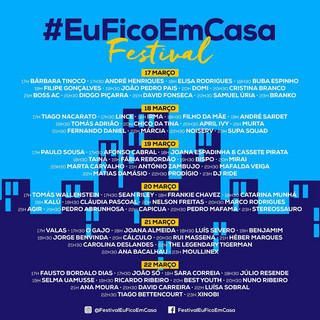 Festival eu fico em casa