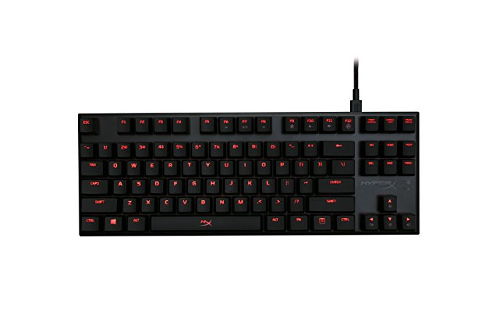 Social HyperX Alloy FPS Pro, Teclado Mecánico de Gaming, USB, Multicolor