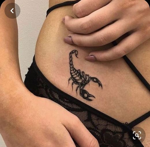 Tatuagem signo escorpião 🦂 