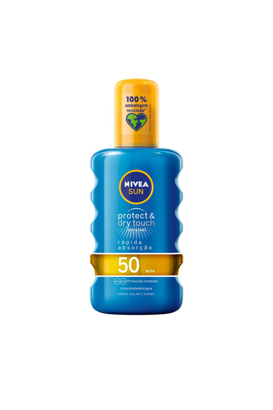 Product Spray Protect & Dry Touch invisível FPS 50 NIVEA 