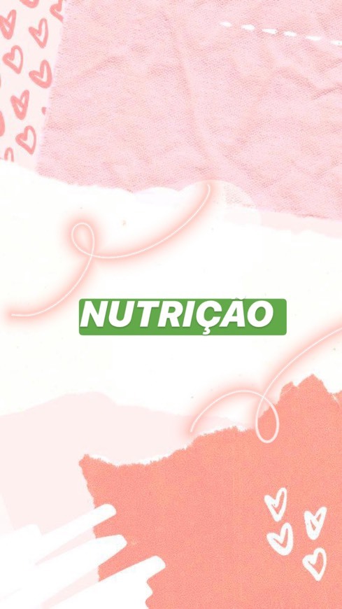 Moda O que é a fase NUTRIÇÃO ? 