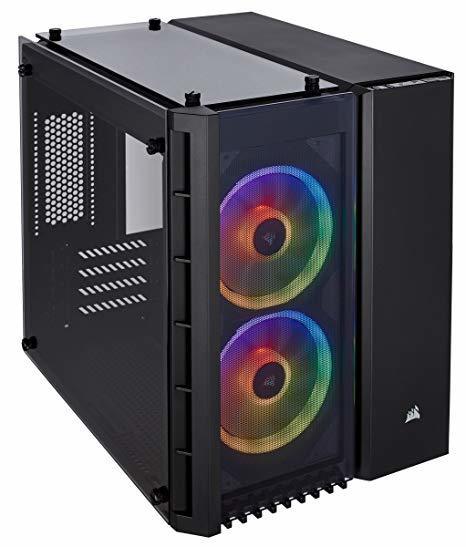 Fashion CORSAIR-Micro-ATX-Lighting-included-T