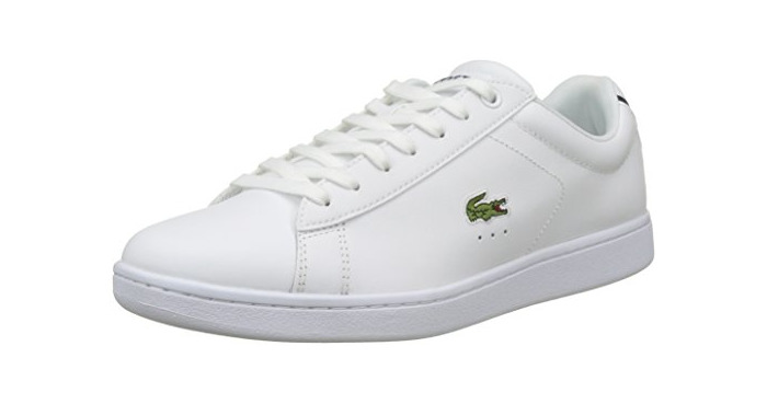 Social Lacoste Carnaby EVO BL 1 SPM, Zapatillas para Hombre, Blanco