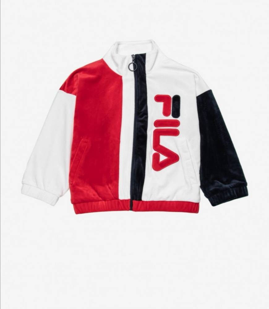 Lugares Fila Kaya W Chaqueta de deporte black iris/white/red