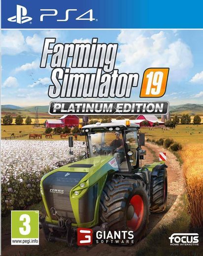 JOGO PS4 FARMING SIMULATOR 19 PLATINUM EDITION