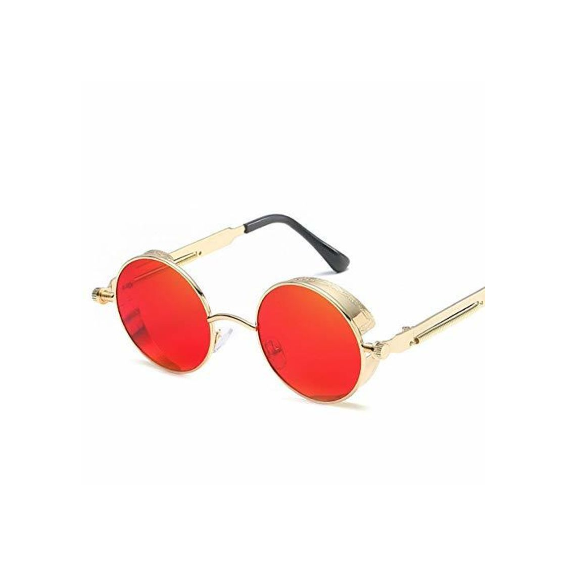 Product YIERJIU Gafas de Sol Steampunk Gafas de Sol Redondas para Hombres Mujeres