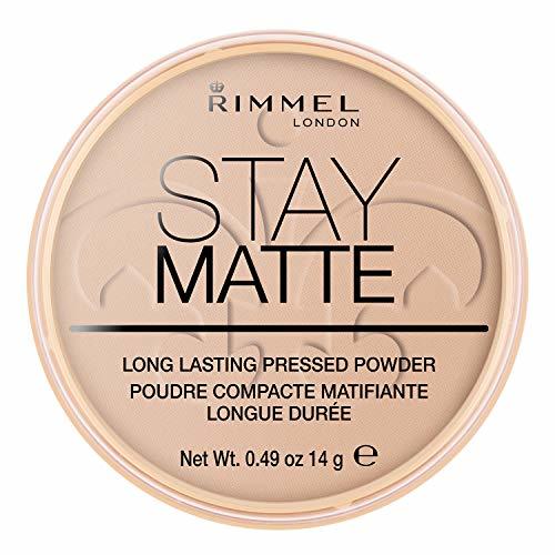 Social Rimmel London Stay Matte Tono 005 Polvo Compacto Matificante con Minerales Naturales