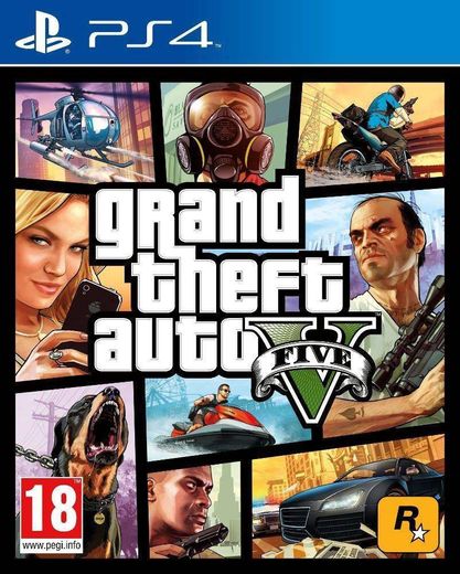 JOGO PS4 GRAND THEFT AUTO V


