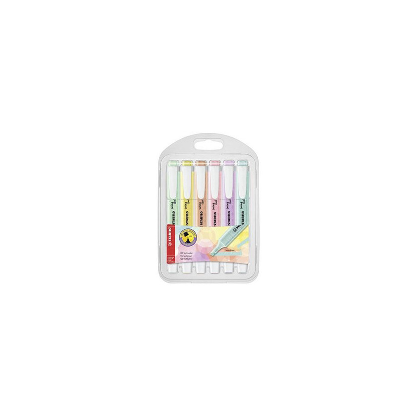 Social Marcadores Stabilo pastel